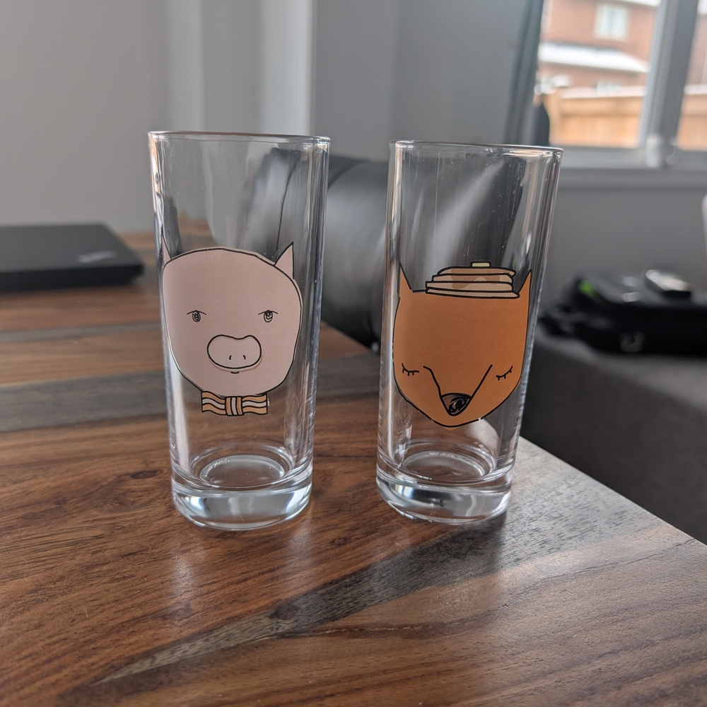 Drake General Store Juice Glasses Set Of 2